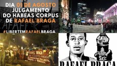 Manifestações no Rio e SP denunciam racismo da justiça e exigem: #LibertemRafaelBraga