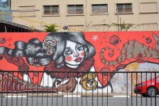 Doria destruiu mural de grafite, em seu lugar fará um Jardim Suspenso privatizado, é claro