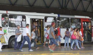 Caos no transporte público de Santo André