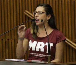 "Sob paralisia dos sindicatos, Doria quer aprovar fim das nossas aposentadorias", diz Professora Maíra