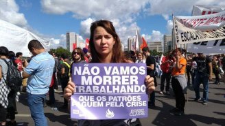 Diana Assunção: "Basta de negociata, é preciso derrotar a reforma trabalhista"
