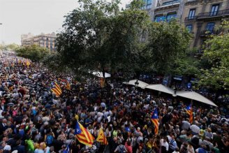Marchas em toda a Cataluña e solidariedade no restante do Estado Espanhol