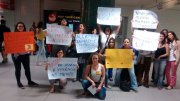 Sindicato dos Metroviários e grupos de mulheres realizam ato contra o assédio sexual no Metrô - SP