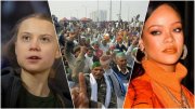 Maior luta do mundo: Rihanna e Greta Thunberg apoiam agricultores na Índia