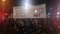 Ato pela liberdade de Rafael Braga reúne centenas em São Paulo