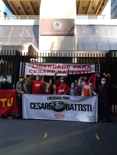 Em SP: Ato em solidariedade a Cesare Battisti, preso político italiano
