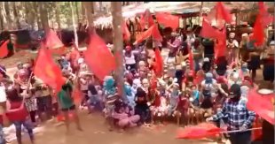 PM cerca acampamento Tiago dos Santos em Rondônia e impede entrada de alimentos 