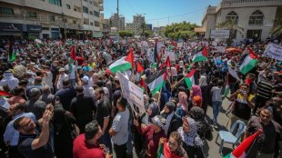 Palestinos se mobilizam contra a anexação da Cisjordânia: “vidas palestinas importam” 