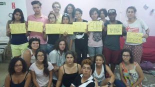 Secundaristas de Campinas manifestam solidariedade a secundaristas de Goiás em luta